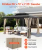 VEVOR záves na altánok 2825 x 342 x 2215 mm, 4-dielne bočné Náhľad obrázku produktu 2