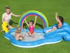 Bestway Aufblasbarer Pool Regenbogen Spielplatz 257x145x91 Produktbild-Vorschau 15