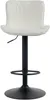CLP Barhocker Linus creme Material Stoff Produktbild-Vorschau 3
