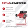 AVANSA 25-6/180 obehové čerpadlo na kúrenie 230 V – DN25 Náhľad obrázku produktu 6