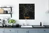 MuchoWow® Poster Stadtplan - Deutschland - Gold - Lingen - Produktbild-Vorschau 3