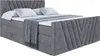 ALTDECOR Boxspringbett mit Fußteil, 2 Matratzen und Topper Produktbild-Vorschau 2