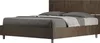 Lit Avec Sommier 160X190, Tête De Lit Droite En Noyer Demas Voir les images du produit 1