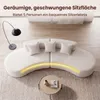 Modułowa sofa 5-osobowa COSTWAY, narożna sofa typu Podgląd zdjęcia produktu 4