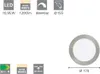 Eglo 96407 Fueva 1 LED Einbauleuchte 10,95W nickel weiss Produktbild-Vorschau 2