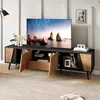 TV-Schrank 180 cm, modernes Lowboard mit 2 Türen, 1 Produktbild-Vorschau 6
