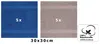Betz 10 Stück Seiftücher 30x30 cm PALERMO 100% Baumwolle  Produktbild-Vorschau 2