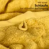 SWK Handtuch 4er Set gelb - 50 x 100 cm Produktbild-Vorschau 4