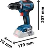 Bosch GSR 18V-55 accuboormachine/schroefmachine Productafbeelding-voorbeeld 2