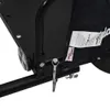 vidaXL Rimorchio per biciclette in tessuto Oxford nero e Anteprima dell’immagine prodotto 10