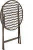 Bistro set 'Biella' 3-dielny skladací kovový tmavozelený Náhľad obrázku produktu 4