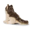 A plush toy wolf is shown from the side, sitting on a white background. Anteprima dell’immagine prodotto