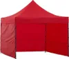 Faltzelt Pavillon Profi 3X3M Rot Produktbild-Vorschau 1