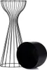 HowHomely | Blumenständer - Metall - Höhe 56 cm - Schwarz - Produktbild-Vorschau 6