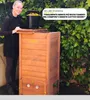 Compostiera in Legno 340lt, Protezione Completa Anteprima dell’immagine prodotto 6