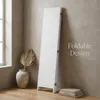 Makika Trennwand / Raumteiler aus Papier und Holz Faltbar - Produktbild-Vorschau 4