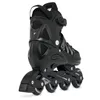 A black inline skate is shown against a white background. Produktbild-Vorschau