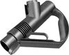 A close-up, studio shot of a dark gray vacuum cleaner handle attachment against a white background. Voir les images du produit