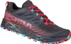 Trailrunning-Schuh "Lycan Woman Gtx" von La Sportiva in Schwarz mit roten und blauen Akzenten. Produktbild-Vorschau