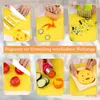 Kindermesser-12 teiliges Kindersicheres Küchenmesser für Produktbild-Vorschau 5