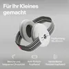 A product shot of baby earmuffs with descriptive text and icons highlighting features. Anteprima dell’immagine prodotto