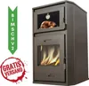 Kaminofen Holzofen Wasserführend mit Backfach Balkan Energy Produktbild-Vorschau 1