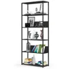 Bücherregal AKORD Metallregal mit Holzwerkstoff-Ebenen Produktbild-Vorschau 2
