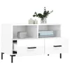 [Home] TV-Schrank Hochglanz-Weiß 80x36x50 cm Holzwerkstoff Produktbild-Vorschau 4