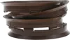 4x Zentrierringe 70,4 x 66,6 mm Dunkelbraun  Felgen Ringe  Produktbild-Vorschau 4