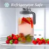 Szklany dzbanek z pokrywką, 2 kwarty (64 uncje / 2 l), Podgląd zdjęcia produktu 10