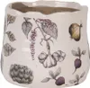 Clayre & Eef Kvetináč Ø 11x10 cm Béžová keramika Zelenina Náhľad obrázku produktu 1