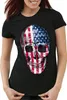 style3 USA Vintage Skull T-Shirt Damen Biker, Produktbild-Vorschau 1