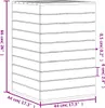 vidaXL Wäschetruhe 44x44x66 cm Massivholz Kiefer Produktbild-Vorschau 8