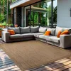 Teppium Tapis intérieur extérieur 120x170 cm marron uni Voir les images du produit 2