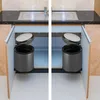 Poubelle encastrable Relaxdays, 12 L, pour meuble bas, Voir les images du produit 6