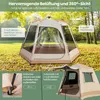 GOPLUS Campingzelt wasserdicht für 4-6 Personen, Produktbild-Vorschau 4