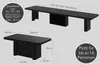 Design Esstisch Tisch Portono XXL ausziehbar 160 bis 412 cm Produktbild-Vorschau 2