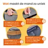 A collage of images highlighting the features of a laundry sorter. Produktbild-Vorschau