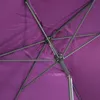 Close-up view of the internal structure of a purple umbrella, showing the metal ribs and fabric. Anteprima dell’immagine prodotto