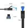 JAMEGA RJ45 LAN Flachkabel, 2 m, Schwarz, Produktbild-Vorschau 7