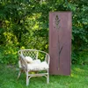 Sichtschutz Metal 4x - 160 x 50 cm - Edelrost - Rostoptik Produktbild-Vorschau 13