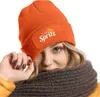 Damen Beanie Patch Strickmütze mit Spruch Aufdruck Team Produktbild-Vorschau 3