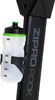A close-up of a water bottle attached to a black exercise bike frame. Produktbild-Vorschau
