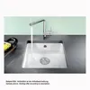 Spüle Blanco SUBLINE 375-U 414 x 456 mm schwarz 523732 Produktbild-Vorschau 12