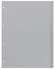 HETZEL Kunststoff Register Zahlen A4 1-52 PP grau Produktbild-Vorschau 2