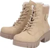 Rieker Biker Boots - Marble / Clay Syntetická koža : 40 : Náhľad obrázku produktu 14