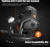 A gaming headset is displayed on a circular platform with lighting effects. Produktbild-Vorschau