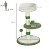 PawHut Kratzbaum Klein 64 cm Runder Katzenbaum mit Produktbild-Vorschau 3