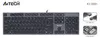 A4Tech KV-300H Tastatur USB QWERTY Schwarz  Grau Produktbild-Vorschau 16