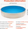 Wykładzina basenowa SucceBuy, okrągła, 5,5 m, zakładka, Podgląd zdjęcia produktu 7